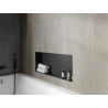 Mexen X-Wall-NR recess shelf without flange 75 x 30 cm, black - 1971753010