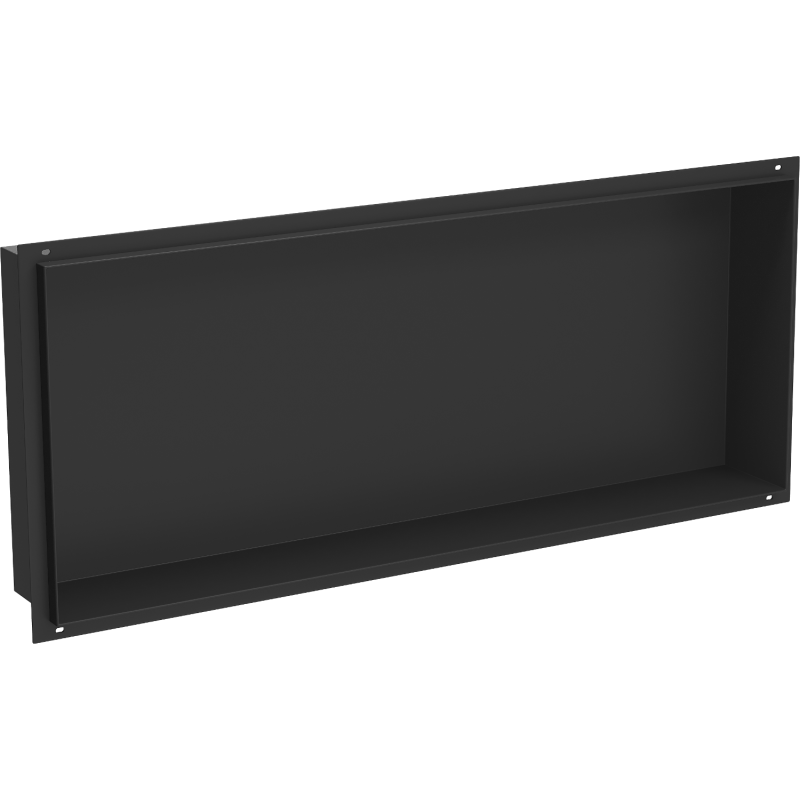Mexen X-Wall-NR recess shelf without flange 75 x 30 cm, black - 1971753010
