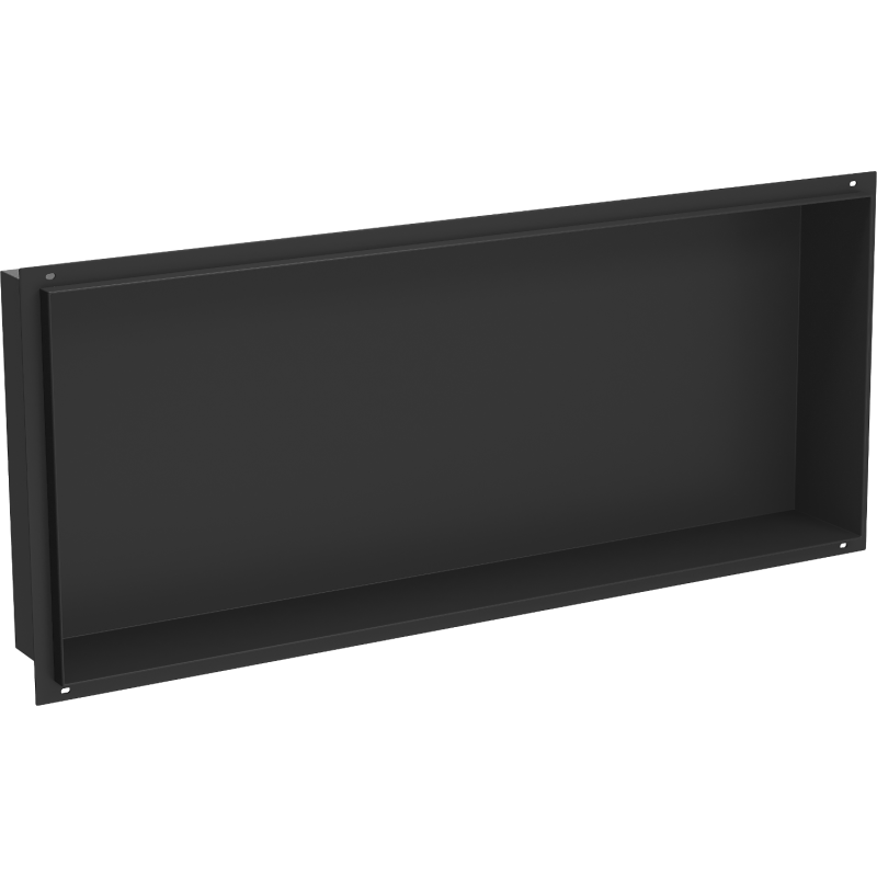 Mexen X-Wall-NR recessed shelf without flange 75 x 30 cm, black - 1971753010