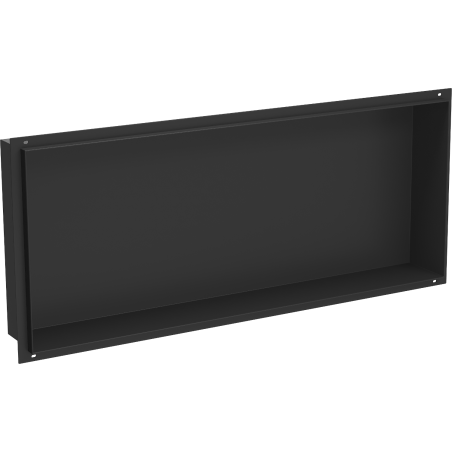 Mexen X-Wall-NR recess shelf without flange 75 x 30 cm, black - 1971753010