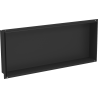 Mexen X-Wall-NR recessed shelf without flange 75 x 30 cm, black - 1971753010