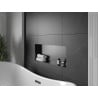 Mexen X-Wall-NR recessed shelf without flange 75 x 30 cm, black - 1971753010