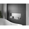 Mexen X-Wall-NR recess shelf without flange 90 x 30 cm, inox - 1911903010