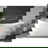 Mexen X-Wall-NR recessed shelf without a flange 90 x 30 cm, inox - 1911903010