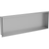 Mexen X-Wall-NR recess shelf without flange 90 x 30 cm, inox - 1911903010
