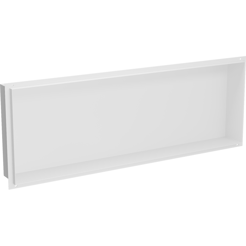 Mexen X-Wall-NR recessed shelf without a flange 90 x 30 cm, White - 1921903010