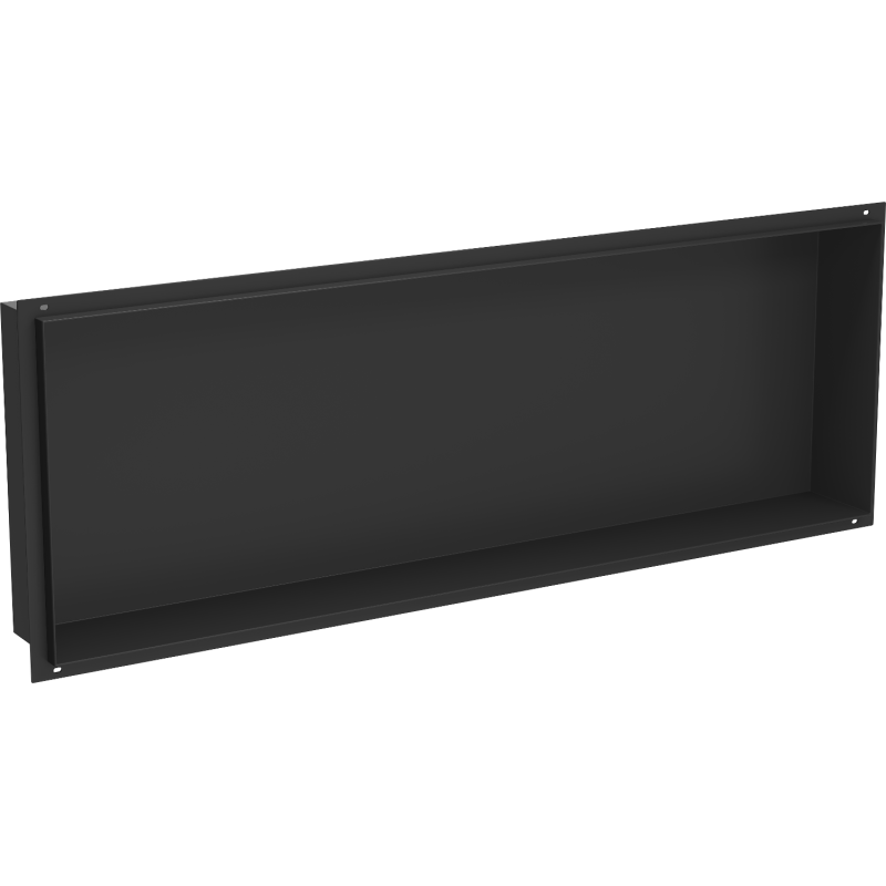 Mexen X-Wall-NR recessed shelf without flange 90 x 30 cm, black - 1971903010