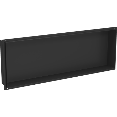 Mexen X-Wall-NR recessed shelf without flange 90 x 30 cm, black - 1971903010