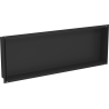 Mexen X-Wall-NR recessed shelf without flange 90 x 30 cm, black - 1971903010