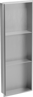 Mexen X-Wall-NR recessed shelf with a flange and shelf 90 x 30 cm, inox - 1911903010S