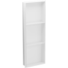 Mexen X-Wall-NR flush-mounted shelf without flange with shelf 90 x 30 cm, white - 1921903010S