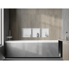 Mexen X-Wall-NR flush-mounted shelf without flange with shelf 90 x 30 cm, white - 1921903010S