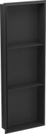 Mexen X-Wall-NR recessed shelf without flange with shelf 90 x 30 cm, black - 1971903010S