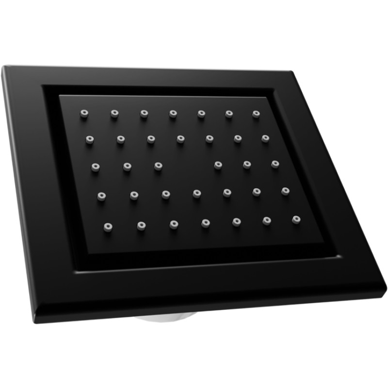 Mexen Cube Concealed side jet, black - 79365-70