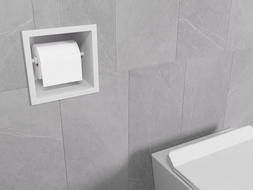 Mexen X-Wall-P toilet paper holder, white - 1923