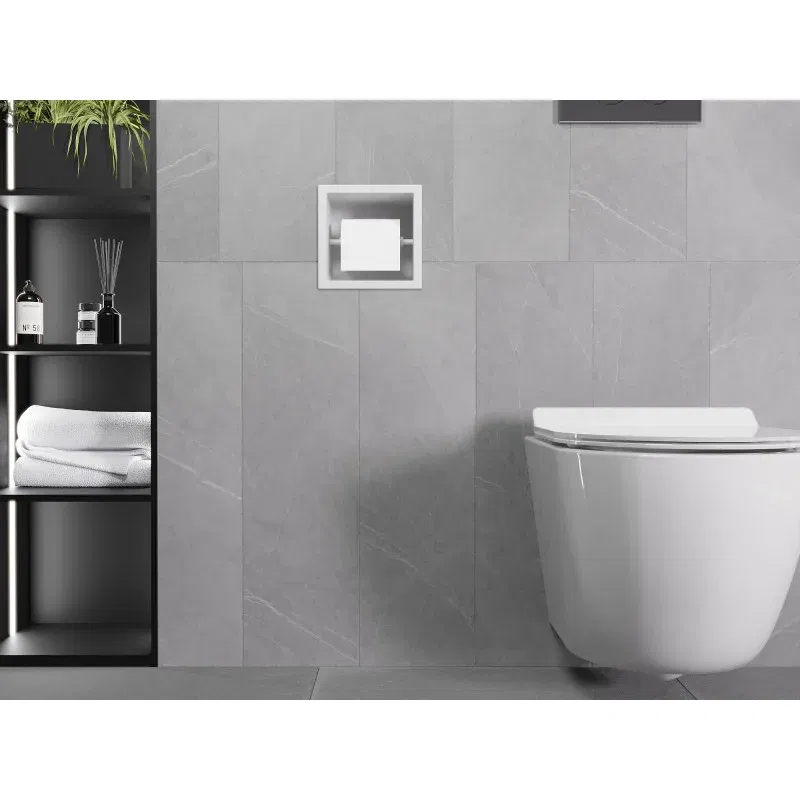 Mexen X-Wall-P toilet paper holder, white - 1923