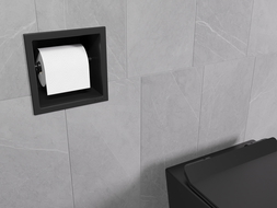 Mexen X-Wall-P toilet paper holder, black - 1973