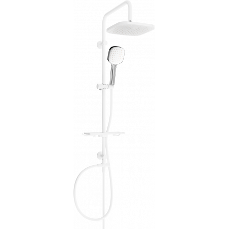 Mexen T33 shower column, White/Chrome - 798333393-21