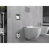 Mexen X-Wall-BP toilet paper holder with magazine rack, inox - 1914
