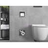 Mexen X-Wall-BP toilet paper holder with magazine, stainless steel - 1914