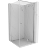 Mexen Mist-F 85 x 85 cm Right Folding Shower Enclosure, Transparent, Chrome - 8A6T-085-085-01-00-P