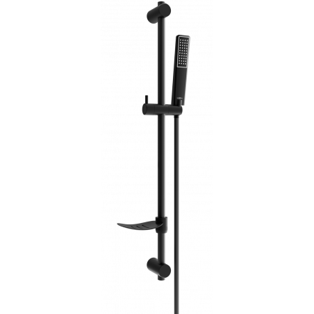 Mexen DF72 black adjustable shower set - 785724582-70