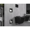 Mexen X-Wall-BP toilet paper holder with magazine, black - 1974