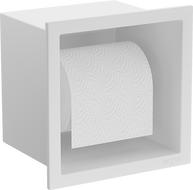 Mexen X-Wall-P toilet paper holder, white - 1923