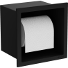 Mexen X-Wall-P toilet paper holder, black - 1973