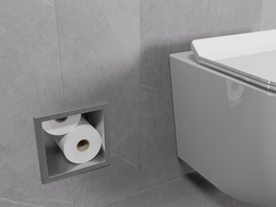 Mexen X-Wall-B toilet paper holder, inox - 1915