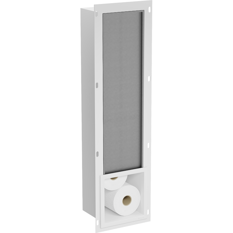 Mexen X-Wall-B toilet paper holder, white - 1925