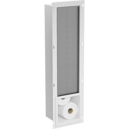 Mexen X-Wall-B toilet paper holder, white - 1925