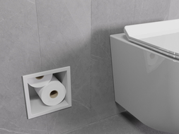 Mexen X-Wall-B toilet paper dispenser, white - 1925