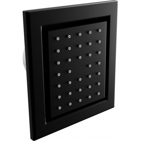 Mexen Cube Concealed side jet, black - 79365-70