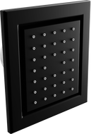Mexen flush-mounted side nozzle, Black - 79365-70