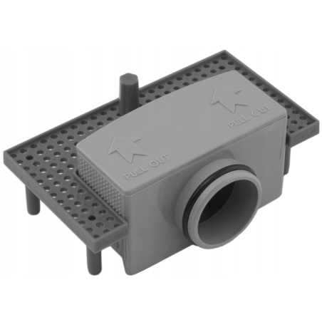 Mexen siphon with filter for linear drain, grey - 1010099