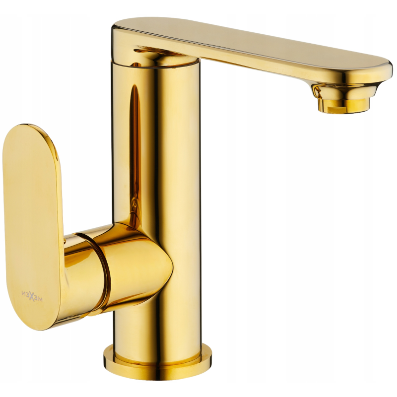 Mexen Milo washbasin tap side handle, gold - 71305-50