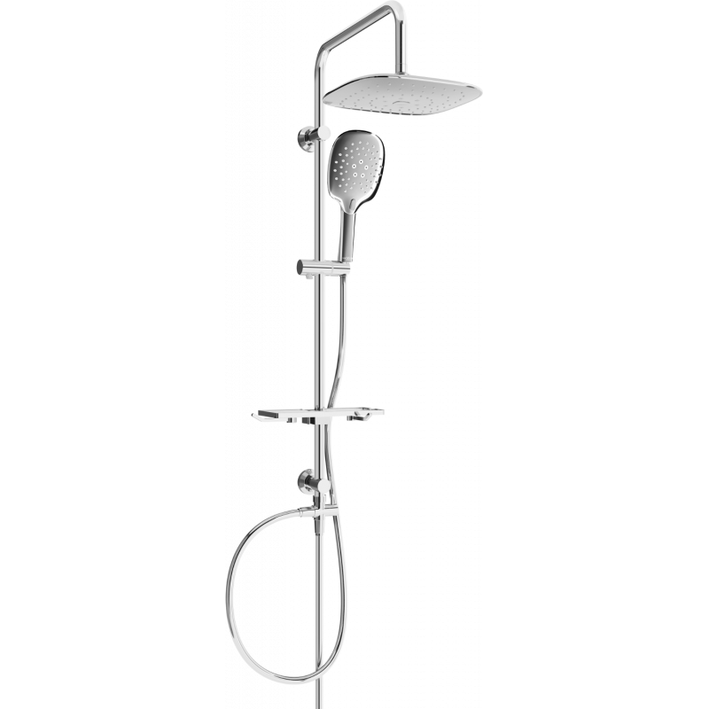 Mexen T22 shower column, Chrome - 798222293-00