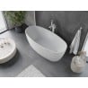 Mexen Olea freestanding bathtub pattern 170 x 80 cm, white, white overflow - 52821708000-20