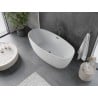 Mexen Olea Freestanding Bath Model 170 x 80 cm, White, Overflow Gun Metal - 52821708000-95