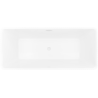 Mexen Nila freestanding grooved bath 170 x 75 cm, white/black, white overflow - 52841708075-20