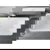 Mexen Tava freestanding fluted bathtub 170 x 75 cm, white, white overflow - 52851707500-20
