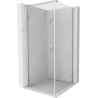 Mexen Mist-B hinged shower cabin 70 x 70 cm, transparent, chrome - 8A2T-070-070-01-00