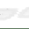 Mexen Yara freestanding fluted bathtub 170 x 75 cm, white, chrome overflow - 52861707500-01