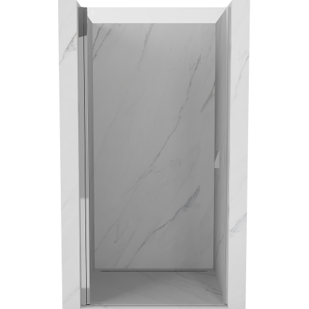 Mexen Mist-B shower door hinged 80 cm, transparent, chrome - 8A2-080-000-01-00