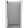 Mexen Mist-B shower door hinged 80 cm, transparent, chrome - 8A2-080-000-01-00