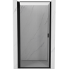 Mexen Mist-B left hinged shower door 90 cm, black frame, black - 8A2-090-000-70-70-L