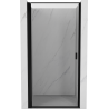 Mexen Mist-B left hinged shower door 100 cm, black frame, black - 8A2-100-000-70-70-L