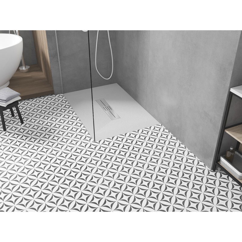 Mexen Toro Rectangular Shower Tray SMC 120 x 70 cm, White - 43107012