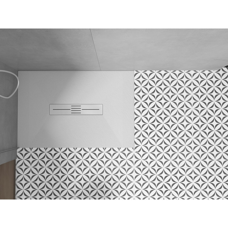 Mexen Toro rectangular SMC shower tray 130 x 70 cm, white - 43107013